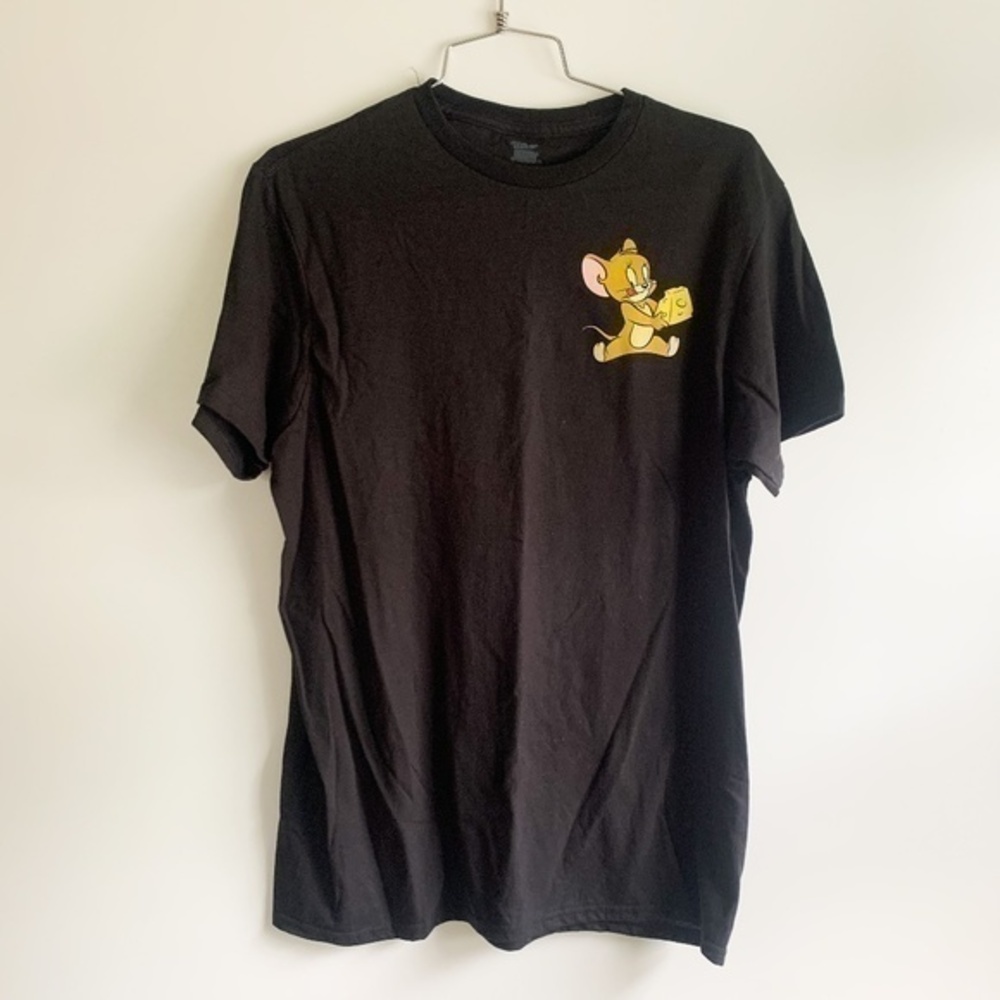3/$25 New Tom and Jerry Black Graphic Tee sz M